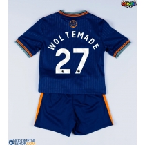 Otroški Nogometni dresi Newcastle United Nick Woltemade #27 Tretji 2025-26 Kratek Rokav (+ Kratke hlače)